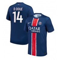 Koszulka piłkarska Paris Saint-Germain Desire Doue #14 Strój Domowy 2024-25 tanio Krótki Rękaw